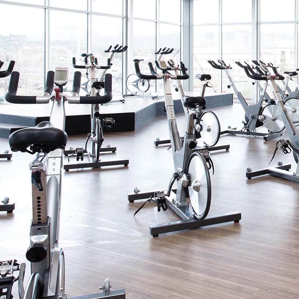 Cycle Bikes in an empty studio
